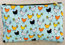 Load image into Gallery viewer, Happy Hens Zipper Pouch
