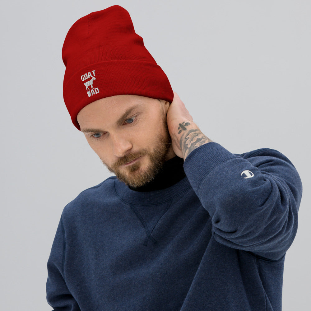 Goat Dad Embroidered Beanie – Henny+Roo