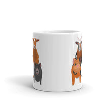 Load image into Gallery viewer, Pig Goat Chicken Lineup Mug
