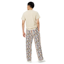 Load image into Gallery viewer, Chicken Print Wide Leg Lounge Pants
