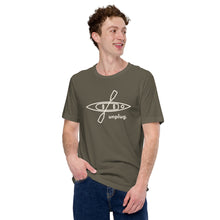 Load image into Gallery viewer, Unplug and Kayak Unisex T-shirt
