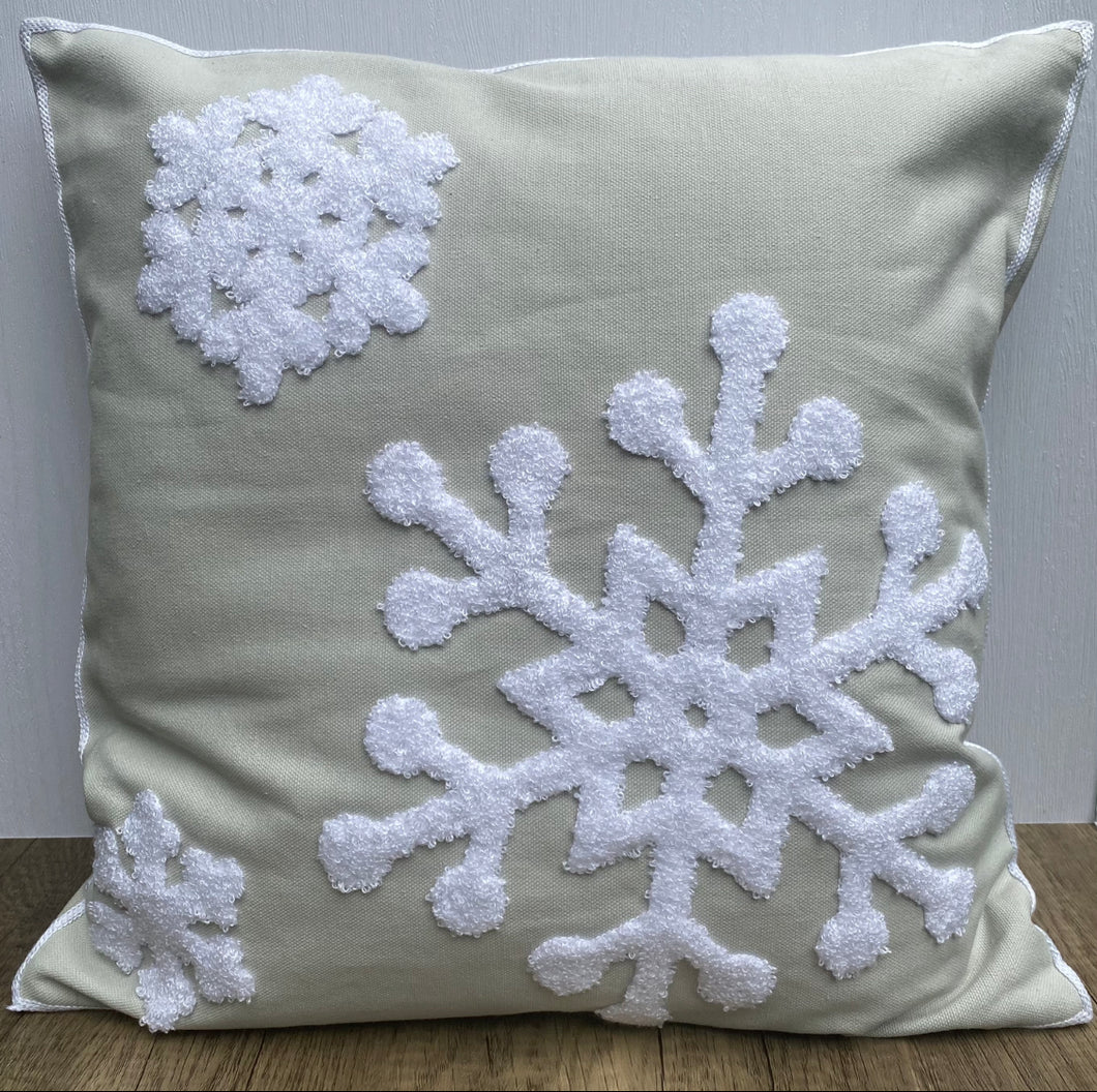 Snowflake Pillow Cover