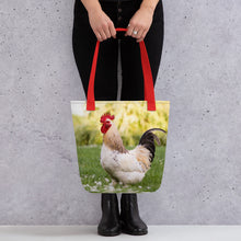 Load image into Gallery viewer, Rooster Photo Tote Bag
