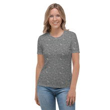 Load image into Gallery viewer, Grey Hen Print Women&#39;s T-shirt

