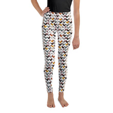 Load image into Gallery viewer, Chicken Print Youth Leggings
