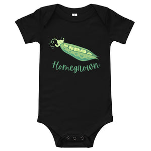 Homegrown Pea Pod Baby Short Sleeve Onesie