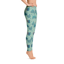 Load image into Gallery viewer, Teal Hen Leggings
