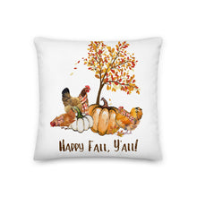 Load image into Gallery viewer, Happy Fall Y’All Pillow
