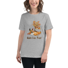 Load image into Gallery viewer, Happy Fall, Y&#39;All Women&#39;s Relaxed T-Shirt
