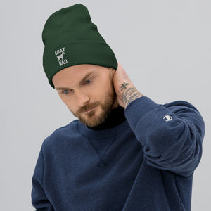 Goat Dad Embroidered Beanie