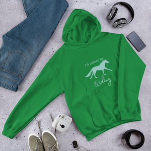 I'd Rather Be Riding Unisex Hoodie