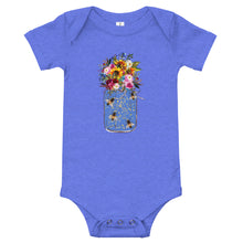 Load image into Gallery viewer, Bees in a Jar Short Sleeve Infant Onesie
