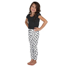 Load image into Gallery viewer, Repeating Roosters Kid&#39;s Leggings, size 2T - 7
