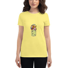 Load image into Gallery viewer, Bees in a Jar Women&#39;s short sleeve t-shirt

