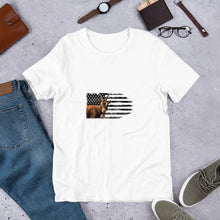 Load image into Gallery viewer, Patriotic Goat Short-Sleeve Unisex T-Shirt

