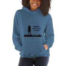 Load image into Gallery viewer, Support Your Local Farmer Unisex Hoodie
