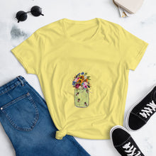 Load image into Gallery viewer, Bees in a Jar Women&#39;s short sleeve t-shirt
