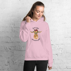 Just a Girl Who Loves Goats Unisex Hoodie