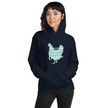 Load image into Gallery viewer, Quarantine Is Fun With My Chickens Unisex Hoodie
