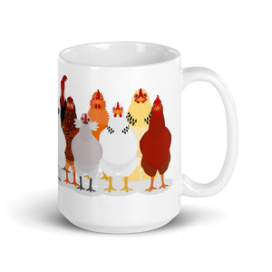 Chicken Lineup Mug
