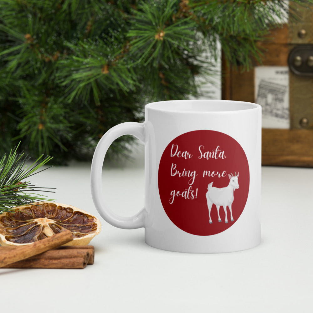Dear Santa, Bring More Goats Mug
