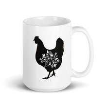 Load image into Gallery viewer, Floral Hen Mug
