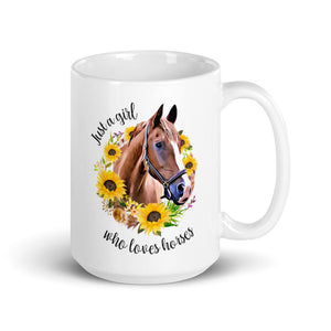 Just a Girl Who Loves Horses Mug