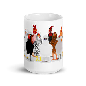 Chicken Lineup Mug