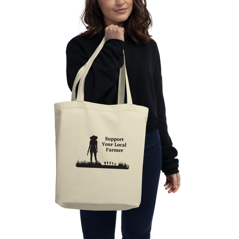 Support Your Local Farmer Eco Tote Bag