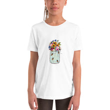 Load image into Gallery viewer, Bees in a Jar Youth Short Sleeve T-Shirt
