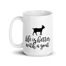 Load image into Gallery viewer, Life is Better with a Goat Mug
