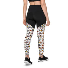 Load image into Gallery viewer, Women&#39;s Chicken Print Sports Leggings
