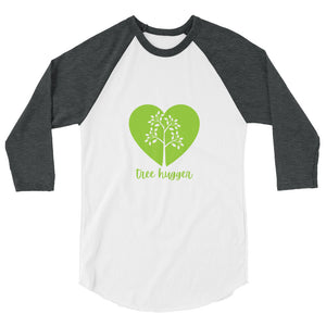 Tree Hugger 3/4 Sleeve Raglan Shirt