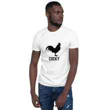 Load image into Gallery viewer, Cocky Rooster Short-Sleeve Unisex T-Shirt
