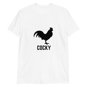 Cocky Rooster Short-Sleeve Unisex T-Shirt