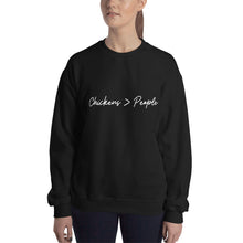 Load image into Gallery viewer, Chickens Over People Unisex Sweatshirt
