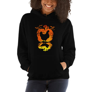 Halloween Hen Unisex Hoodie