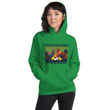Load image into Gallery viewer, The Little Voices in My Head Keep Telling Me to Get More Chickens Unisex Hoodie
