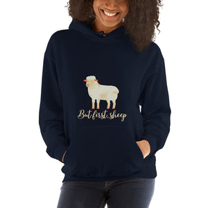 But First, Sheep Unisex Hoodie