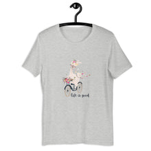 Load image into Gallery viewer, Life is Good Llama Short-Sleeve Unisex T-Shirt

