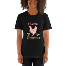 Load image into Gallery viewer, Chicken Whisperer Floral Short-Sleeve Unisex T-Shirt
