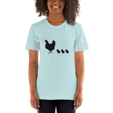 Load image into Gallery viewer, Hen and 3 Chicks Short-Sleeve Unisex T-Shirt
