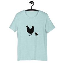 Load image into Gallery viewer, Hen and 1 Chick Short-Sleeve Unisex T-Shirt
