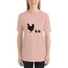 Load image into Gallery viewer, Hen and 2 Chicks Short-Sleeve Unisex T-Shirt
