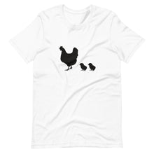 Load image into Gallery viewer, Hen and 2 Chicks Short-Sleeve Unisex T-Shirt
