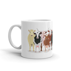 Cow Lineup Mug
