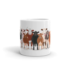 Load image into Gallery viewer, Cow Lineup Mug
