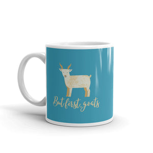 But First, Goats Mug