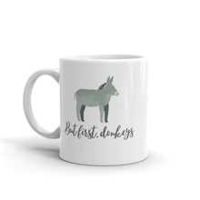 Load image into Gallery viewer, But First, Donkeys Mug
