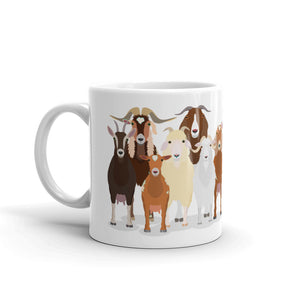 Goat Lineup Mug